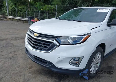 2018 Chevrolet Equinox Ls из США, поврежденный, VIN 3GNAXHEV0JS568205